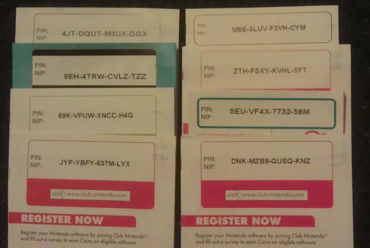 Download codes for 3ds
